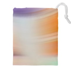 Gradient Purple, Orange, Blue Drawstring Pouch (5xl) by ConteMonfrey