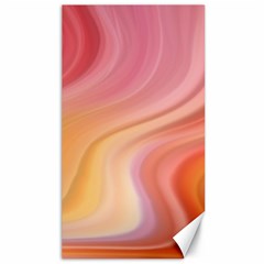Gradient Pink Yellow Canvas 40  X 72  by ConteMonfrey
