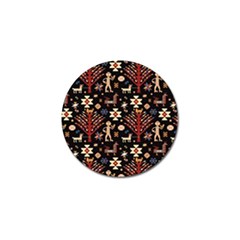 Carpet-symbols Golf Ball Marker by Gohar