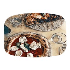 Pizza And Calzone Mini Square Pill Box by ConteMonfrey