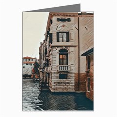 Water Way In Venice Greeting Card by ConteMonfrey