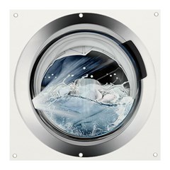 Gray Washing Machine Illustration Banner And Sign 3  X 3 