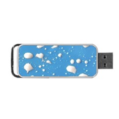 Ice Cream Bubbles Texture Portable Usb Flash (one Side) by dflcprintsclothing