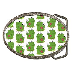 Kermit The Frog Pattern Belt Buckles