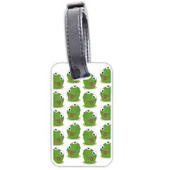 Kermit The Frog Pattern Luggage Tag (one Side)