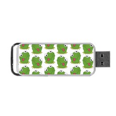 Kermit The Frog Pattern Portable Usb Flash (one Side)