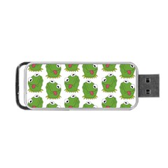 Kermit The Frog Pattern Portable Usb Flash (two Sides)