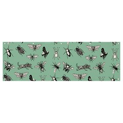 Insects Pattern Banner And Sign 12  X 4  by Valentinaart