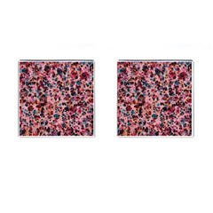 Cells In A Red Space Cufflinks (square) by DimitriosArt