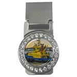 Tugboat Sailing At River, Montevideo, Uruguay Money Clips (CZ) 