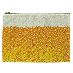 Bubble Beer Cosmetic Bag (xxl) by artworkshop