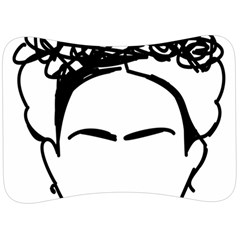 Frida Kahlo  Velour Seat Head Rest Cushion by Sobalvarro