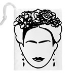 Frida Kahlo  Drawstring Pouch (4XL) Back