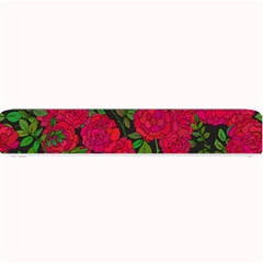 Seamless-pattern-with-colorful-bush-roses Small Bar Mat by BangZart