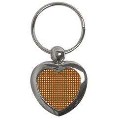 Lumberjack Plaid, Buffalo Plaid, Key Chain (heart)