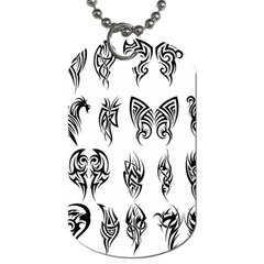 Tattoo Pattern Coin Purse Dog Tag (two Sides) by artworkshop