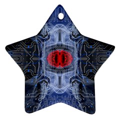 Art Robot Artificial Intelligence Technology Star Ornament (two Sides)