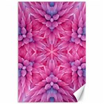 Art Rosette Pattern Background Floral Pattern Canvas 24  x 36  23.35 x34.74  Canvas - 1