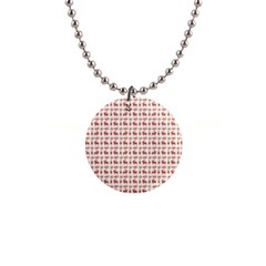 Wrapping Paper Christmas Packaging Surprise 1  Button Necklace by Ravend