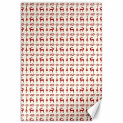 Wrapping Paper Christmas Packaging Surprise Canvas 12  X 18  by Ravend