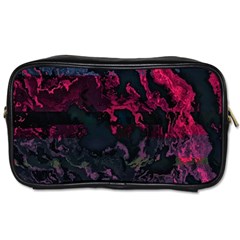 Granite Glitch Toiletries Bag (one Side) by MRNStudios