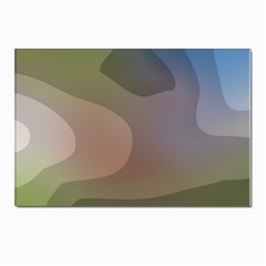 The Land 181 - Abstract Art Postcards 5  X 7  (pkg Of 10) by KorokStudios