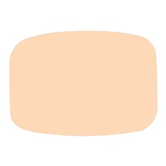 Color Peach Puff Mini Square Pill Box by Kultjers