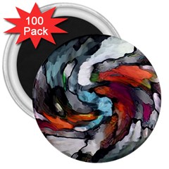 Abstract Art 3  Magnets (100 Pack) by gasi