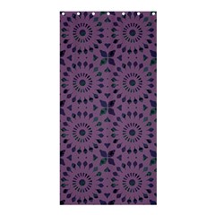 Kaleidoscope Scottish Violet Shower Curtain 36  X 72  (stall)  by Mazipoodles