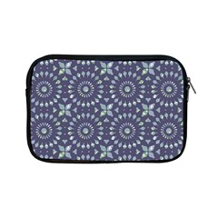 Kaleidoscope Deep Purple Apple Ipad Mini Zipper Cases by Mazipoodles