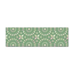 Kaleidoscope Peaceful Green Sticker Bumper (100 Pack) by Mazipoodles