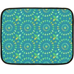 Kaleidoscope Jericho Jade Fleece Blanket (mini) by Mazipoodles
