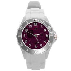 Fish 701 Round Plastic Sport Watch (l) by Mazipoodles