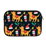 Funny Christmas Pattern Background Apple MacBook Pro 17  Zipper Case