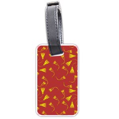 Background Pattern Texture Design Luggage Tag (one Side) by Ravend