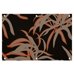 Leaf Leaves Pattern Print Banner And Sign 6  X 4 