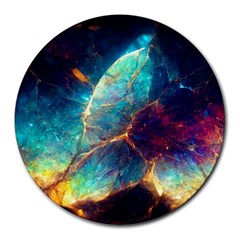 Abstract Galactic Round Mousepad
