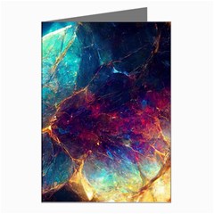 Abstract Galactic Greeting Cards (pkg Of 8)