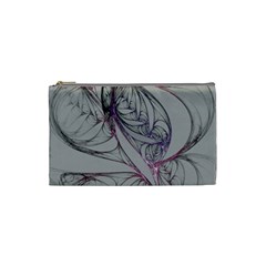 Abstract Background Watercolor Cosmetic Bag (small)