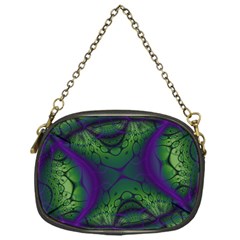 Fractal Abstract Art Pattern Chain Purse (one Side) by Ravend