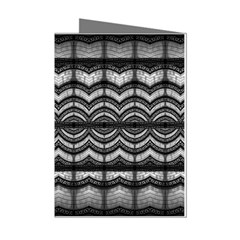 Abstract Geometric Collage Pattern Mini Greeting Cards (pkg Of 8) by dflcprintsclothing