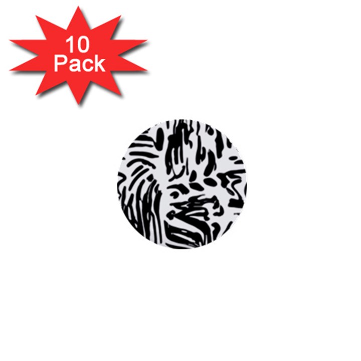 Abstract Painting 1  Mini Buttons (10 pack) 