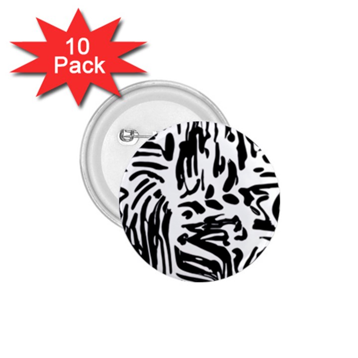 Abstract Painting 1.75  Buttons (10 pack)