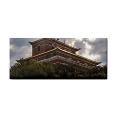 Buddhist Temple, Lavalleja, Uruguay Hand Towel by dflcprintsclothing