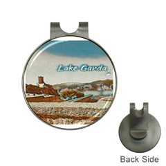 Malcesine Castle On Lake Garda Hat Clips With Golf Markers by ConteMonfrey