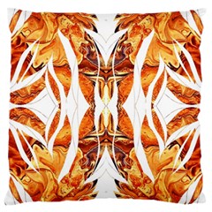 Dragon Symmetry I Large Cushion Case (one Side) by kaleidomarblingart