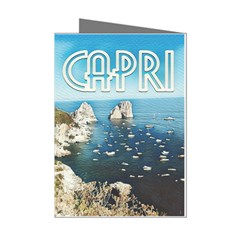 Capri, Italy Vintage Island  Mini Greeting Cards (pkg Of 8)