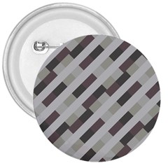 Pale Multicolored Stripes Pattern 3  Buttons