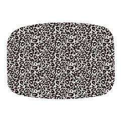 Black Cheetah Skin Mini Square Pill Box by Sparkle