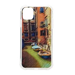 Venice Canals Art - Copy Venice Canals Art Iphone 11 Tpu Uv Print Case by ConteMonfrey